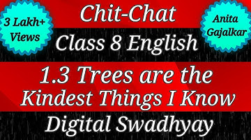 Chit-Chat and Margin questions Class 8 English 1.3 trees are the kindest things I know । std 8th 1.3