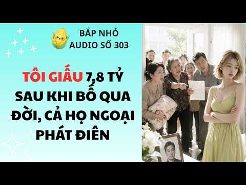 BẮP NHỎ AUDIO SỐ 303 | TÔI GIẤU 7,8 TỶ SAU KHI BỐ QUA ĐỜI, CẢ HỌ NGOẠI PHÁT ĐIÊN #truyenaudio #audio