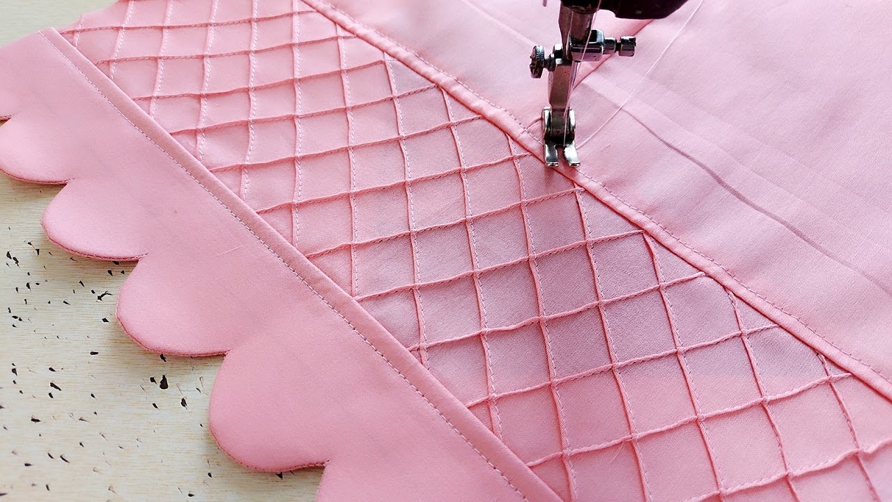 Pintucks और Cutwork से बनाएं Palazzo Pant का ये एकदम नया डिज़ाइन | Reet Designs