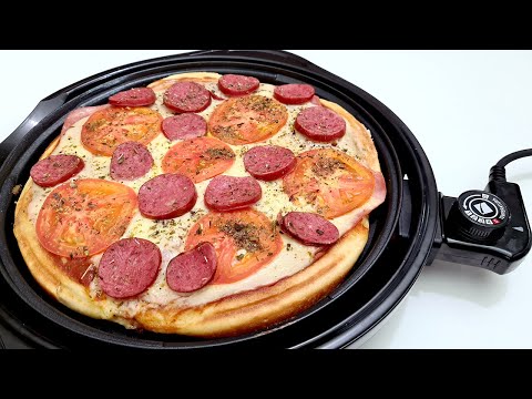 Vídeo: Pizza Rápida Em Panela Elétrica