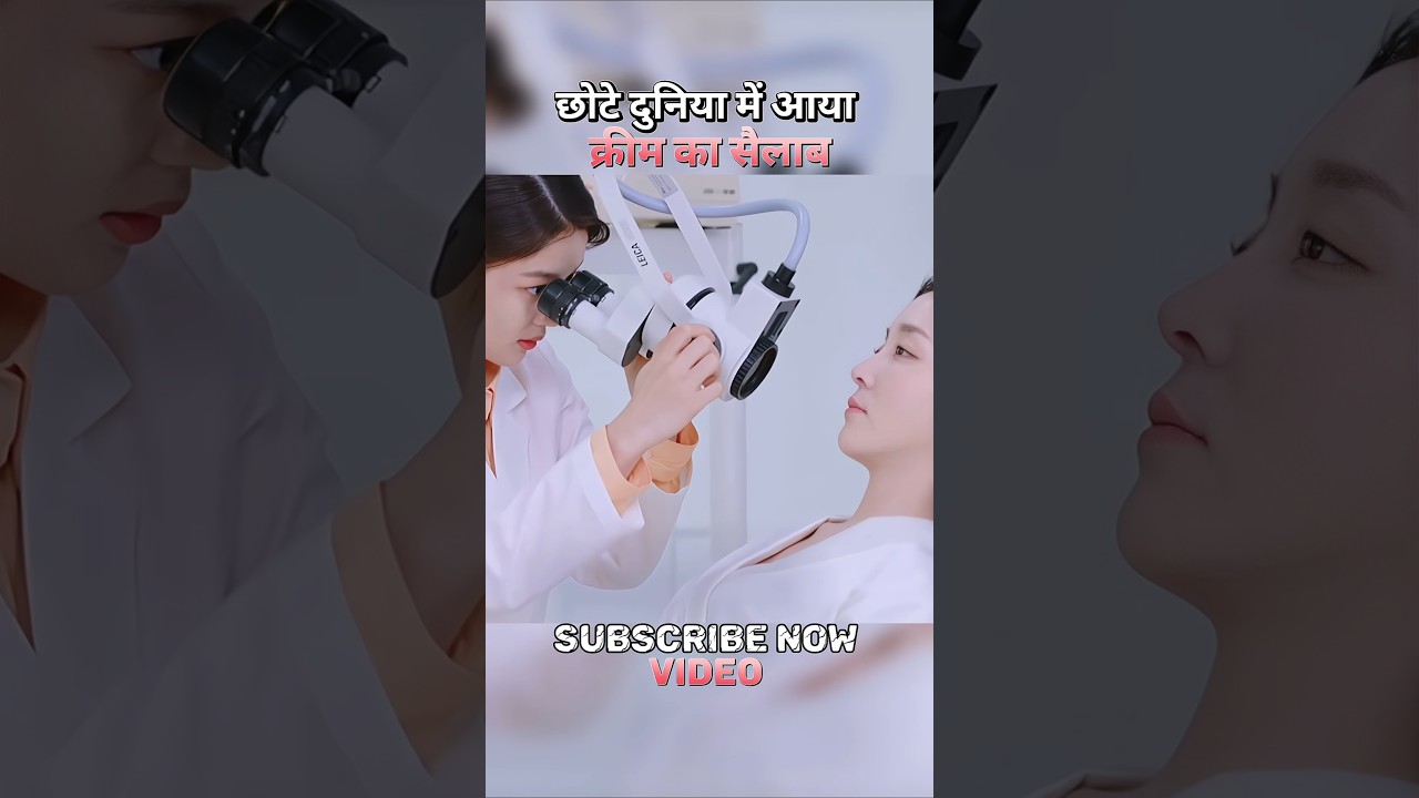 Farmers do farming on this girl's cheeks