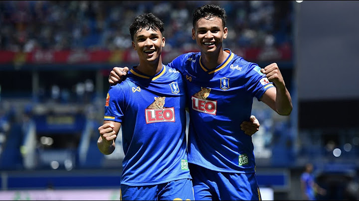 Irfan + Ikhsan Fandi (deflected) goals vs Port FC for BG Pathum