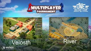 INFLUENCERS TOURNAMENT ONE MILITARY CAMP 🏆 | 2nd FINAL round: River VS Velosth🔥
