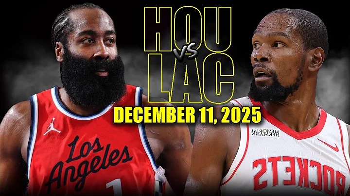 Houston Rockets vs Los Angeles Clippers Full Game Highlights – December 11, 2025 | NBA Season