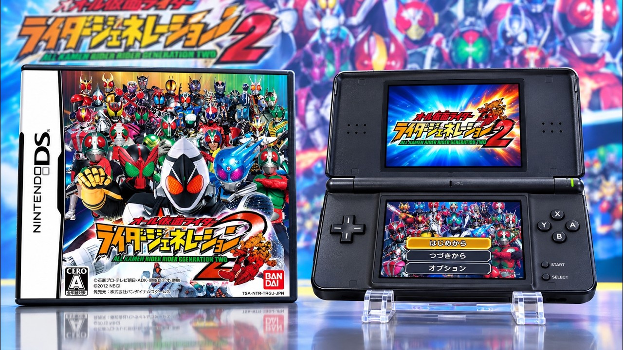 All Kamen Rider: Rider Generation 2 | FULLGAME Longplay | NDS | No ...