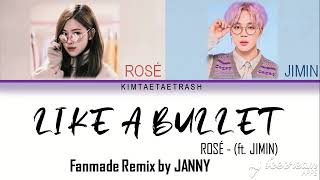 Rosé - Like A Bulletft. Jimincolor Lyrics Engromhan