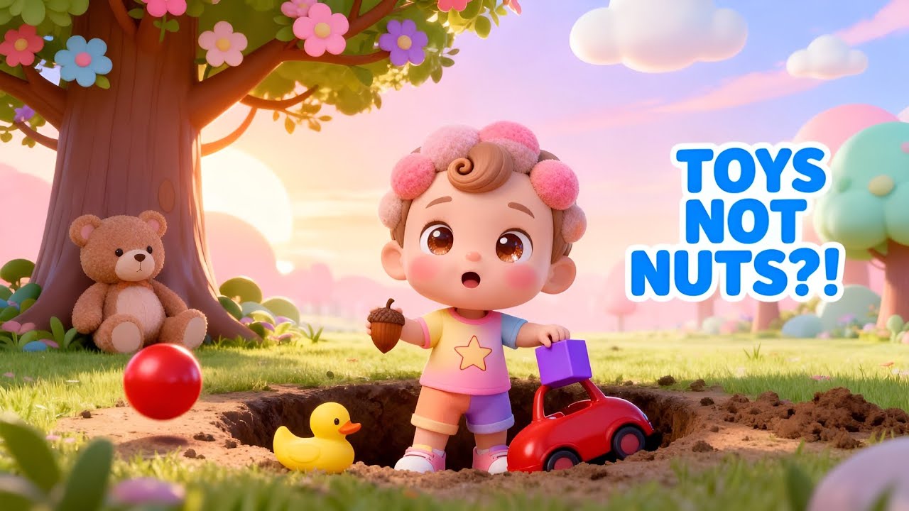 Squirrel's Magical Tree: A Bedtime Adventure Story! 🐿️✨