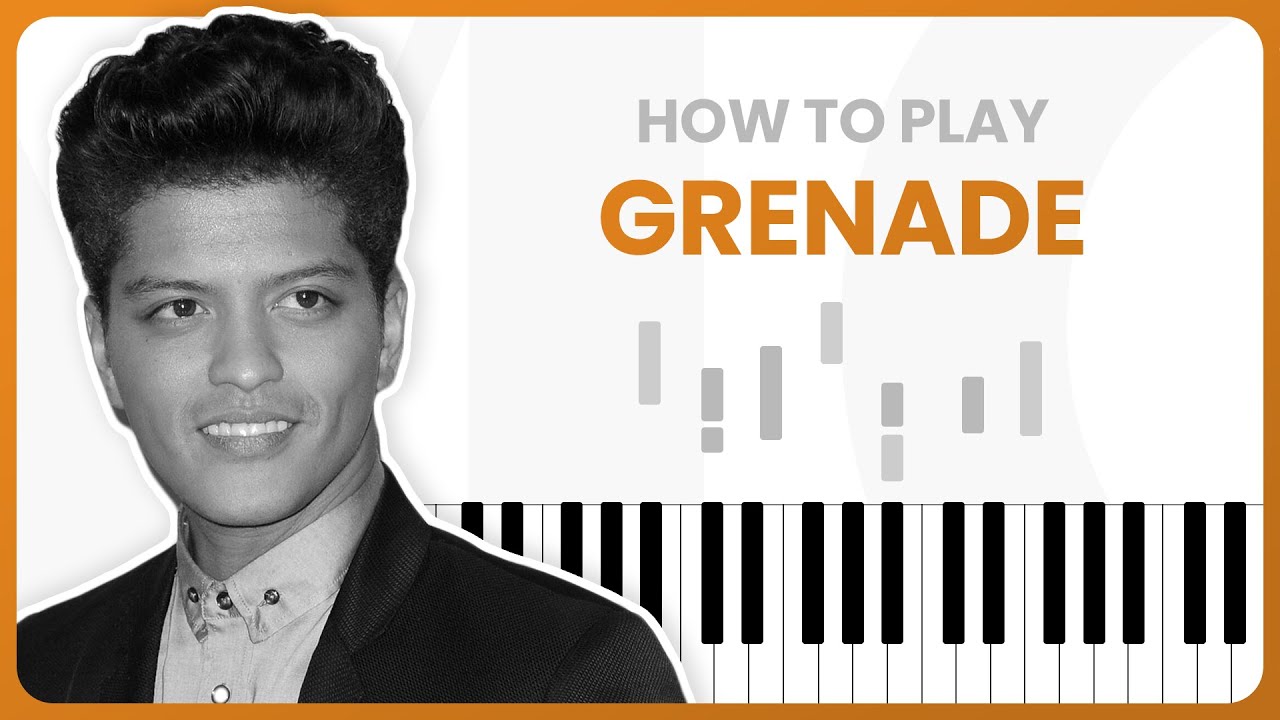 How To Play Grenade By Bruno Mars On Piano Piano Tutorial (PART 1) YouTube