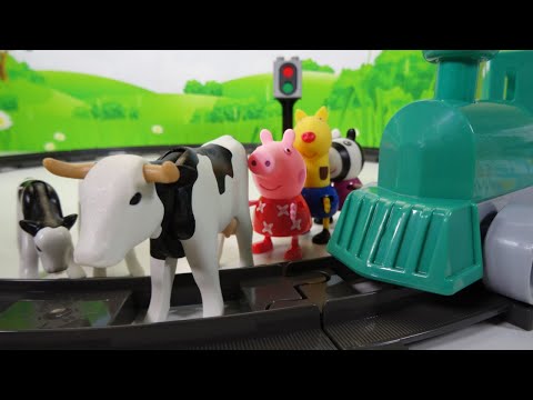 Peppa Pig's Most Difficult Journey 🚗 🚂 🚌