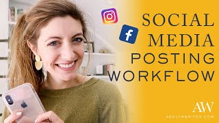 Social Media Workflow Examples & Tips—My FAVORITE 2 Apps Profile
