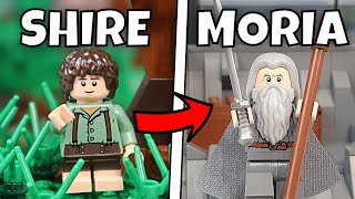 Building the Fellowship of the Ring MOVIE in LEGO...