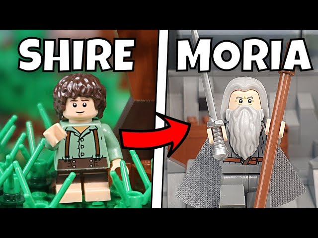 Every 'The Lord of the Rings' LEGO Set Ever Made, Ranked by Size
