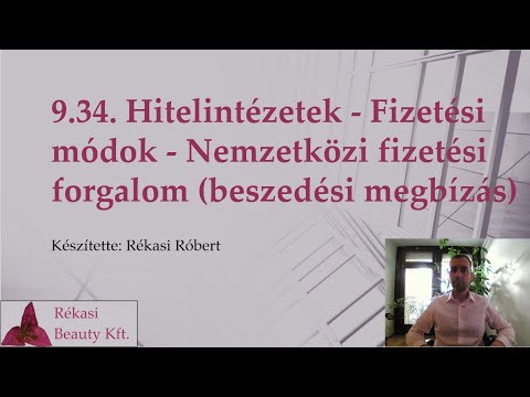 Videó: Mi a négy különböző fizetési típus?