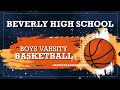 Bhs boys varsity basketball haverhill vs beverly 02172024