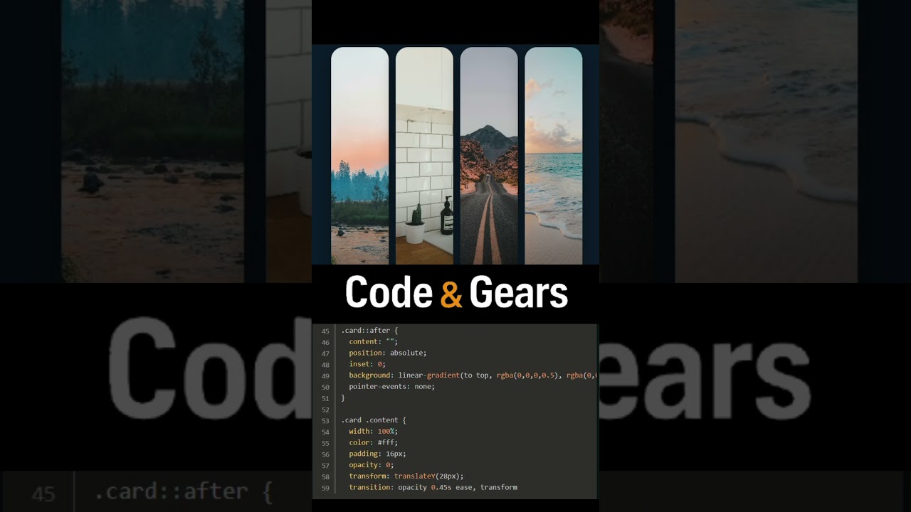 🔥 Accordion Card Slider | Image Carousel with HTML, CSS & JavaScript 🚀