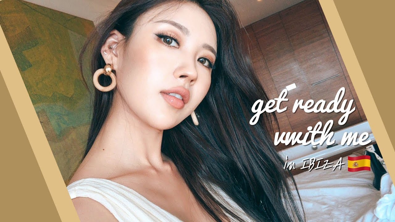 [Eng]나스와 스페인 이비자섬🏜에서 메이크업🔸GRWM in IBIZA! (with NARS) l 이사배(RISABAE Makeup)