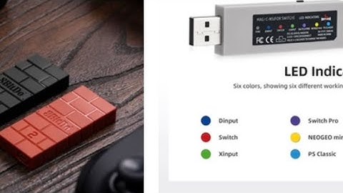 Magic NS rev2 and 8bitdo 2 - unboxing and how to update the latest firmware