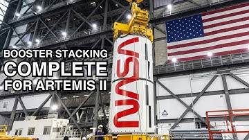 Artemis II Booster Stacking Complete ☑ FULL COMPILATION