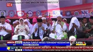 Ribuan Buruh di Bogor Rayakan May Day dengan Tabligh Akbar