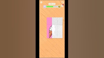 Paper Fold Level 44 Complete 3D #shorts #game (iOS Android) #games Games