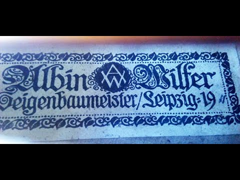 ドイツ製 バイオリン Alfred Wilfer 4/4 ドイツ製 バイオリン Alfred Wilfer 4/4 ドイツ製 バイオリン