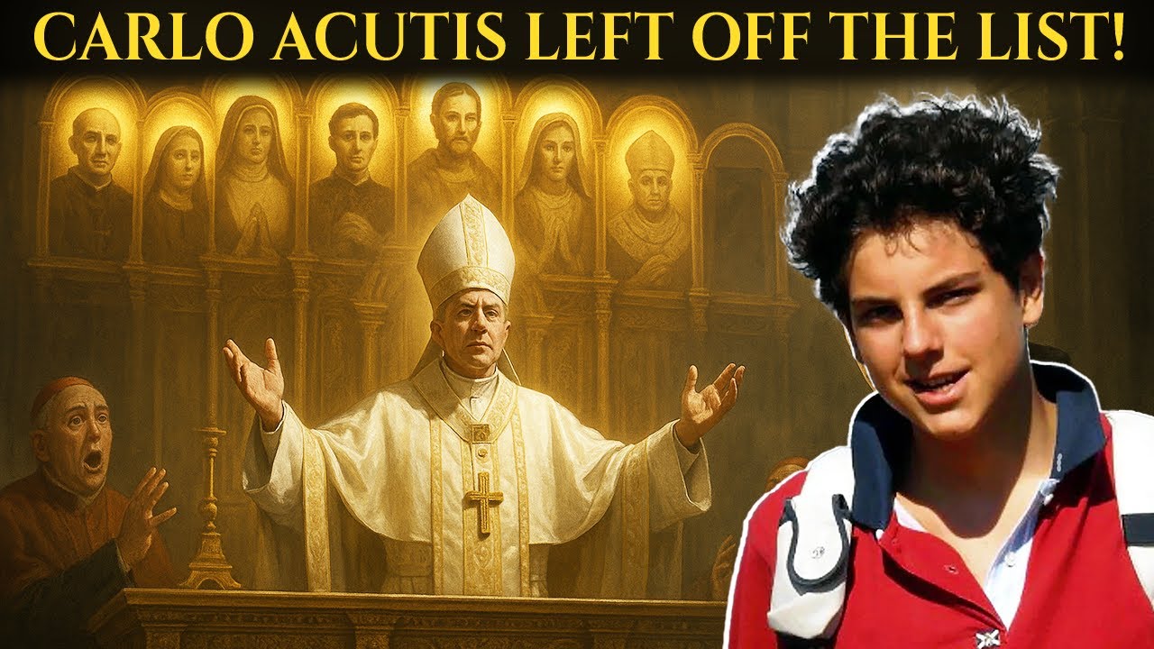 Pope Leo XIV Shocks Catholics: 8 Canonizations Announced—But Carlo Acutis Left Out!
