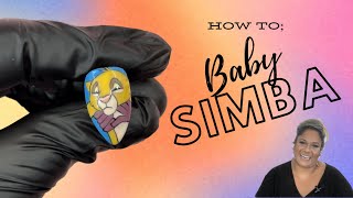 Celebrity BABY SIMBA NAIL ART TUTORIAL | step by step guide | beginner friendly 💅 Wealth