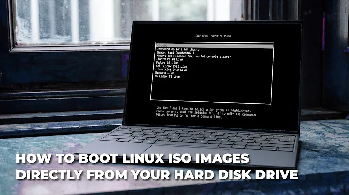 How to Boot Linux ISO Images Directly From Your Hard Disk Drive