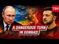 THE DONBAS BATTLE REACHES A TURNING POINT! The decisive battle begins — Putin raises the stakes!