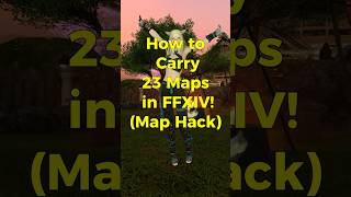 How to Carry 23 Maps in FFXIV! 📬 (Map Hack)  #ffxiv