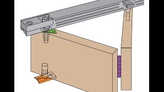 How to Install the Henderson Bi-Fold Sliding Door Gear for a Bifold Cupboard Door