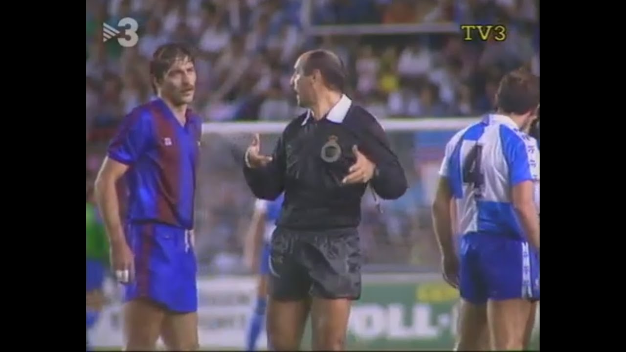SABADELL-BARÇA (LLIGA 1986 87- JORNADA 4)