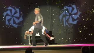 Gretchen sawed in half by Taylor Reed