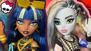 CLEO & FRANKIE! Core Refresh 2 Monster High Doll Reviews !