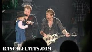 Rascal Flatts LIVE from North Charleston, Sc with Rianna Cribb on stage 2008 Bob That Head Tour