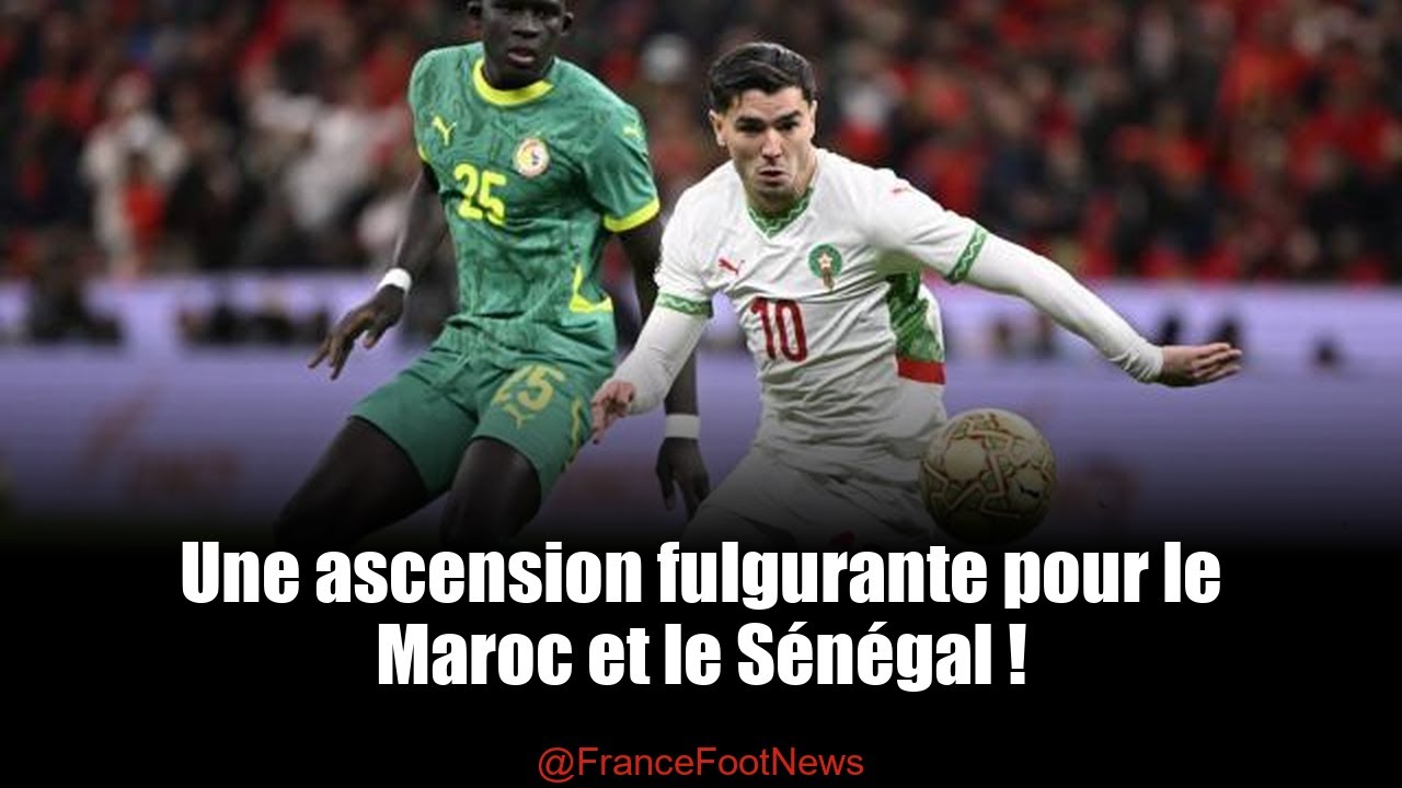 Le Maroc entre dans le top 10, le Sénégal enflamme le classement FIFA !