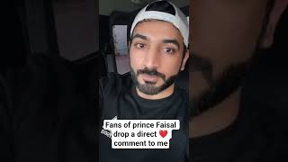 Do you love me Habibi? #royalfamily #uae #dubai #hamad #habibi #faisal #fazza #princeofdubai🇦🇪