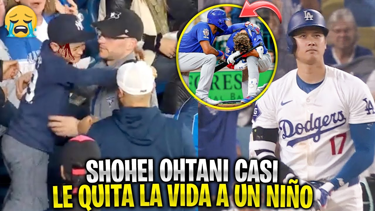 El día que SHOHEI OHTANI CASI le QUITA la VIDA a un NIÑO | MLB