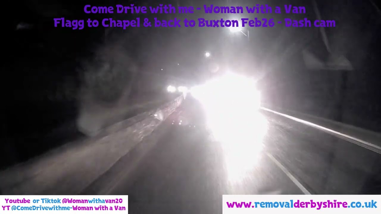 POV: Flagg to Chapel to Buxton Feb26 - Come Drive with Me - Woman with a Van - Dash Cam