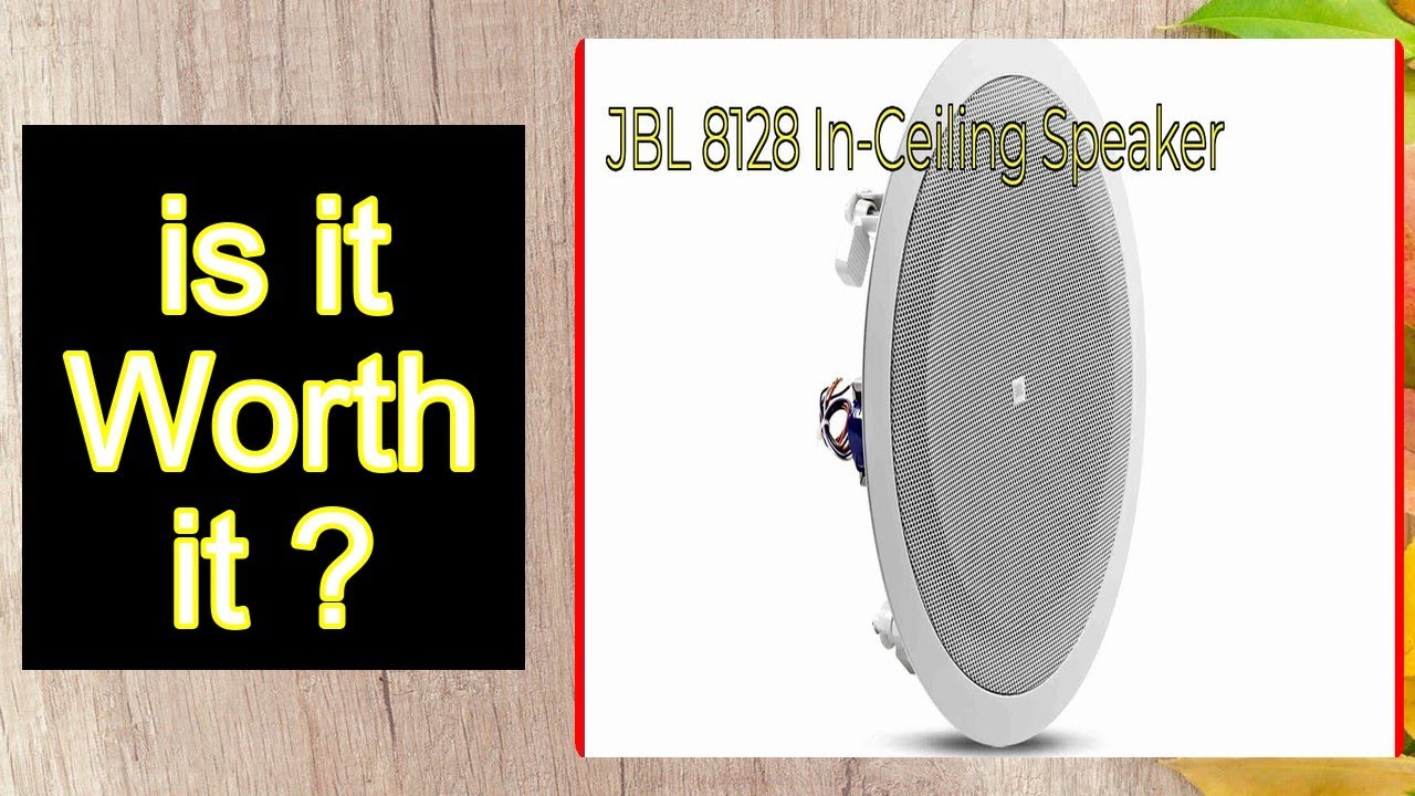 JBL 8128 In-Ceiling Speaker Features - Important Information - YouTube