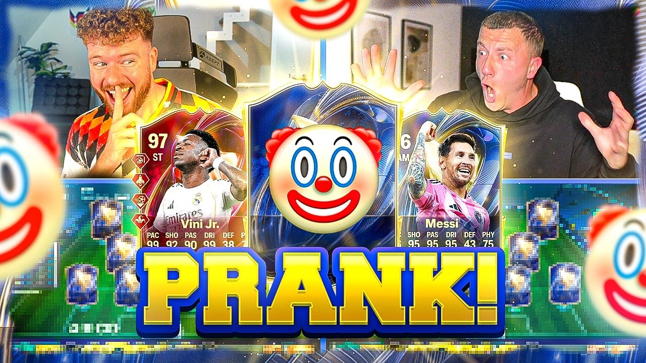 KOMPLETT HOCHGENOMMEN 😂💀 PRANK DES JAHRES im FULL TOTS SQUAD BUILDER BATTLE 🤡 FC 26