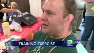 Roseville’s mock casualty drill tests first responders’ skills