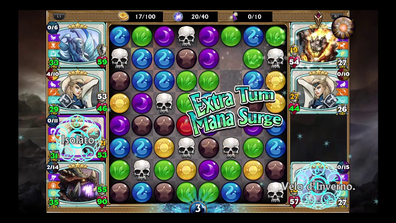 Gems of War crashing justice and queen mab