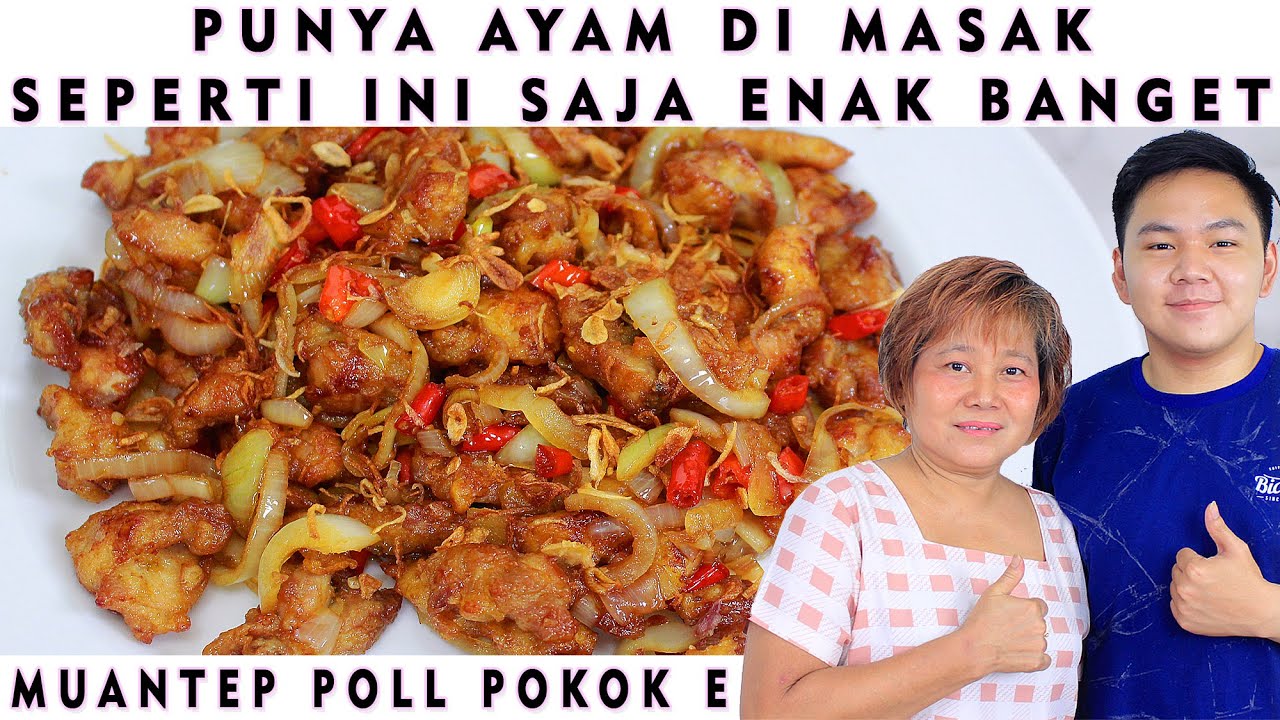 PUNYA AYAM DI MASAK SEPERTI INI SAJA MUANTUL TENAN!!!