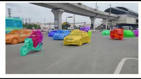 Instance Segmentation| +91-7973788405 for query| Object Detection on Delhi Highway| TensorFlow  |