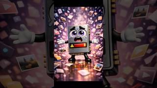 Ich hab alles behalten. Jetzt willst du mich löschen. 💾 #deutsch #chatgpt #erklärvideo #robot #meme