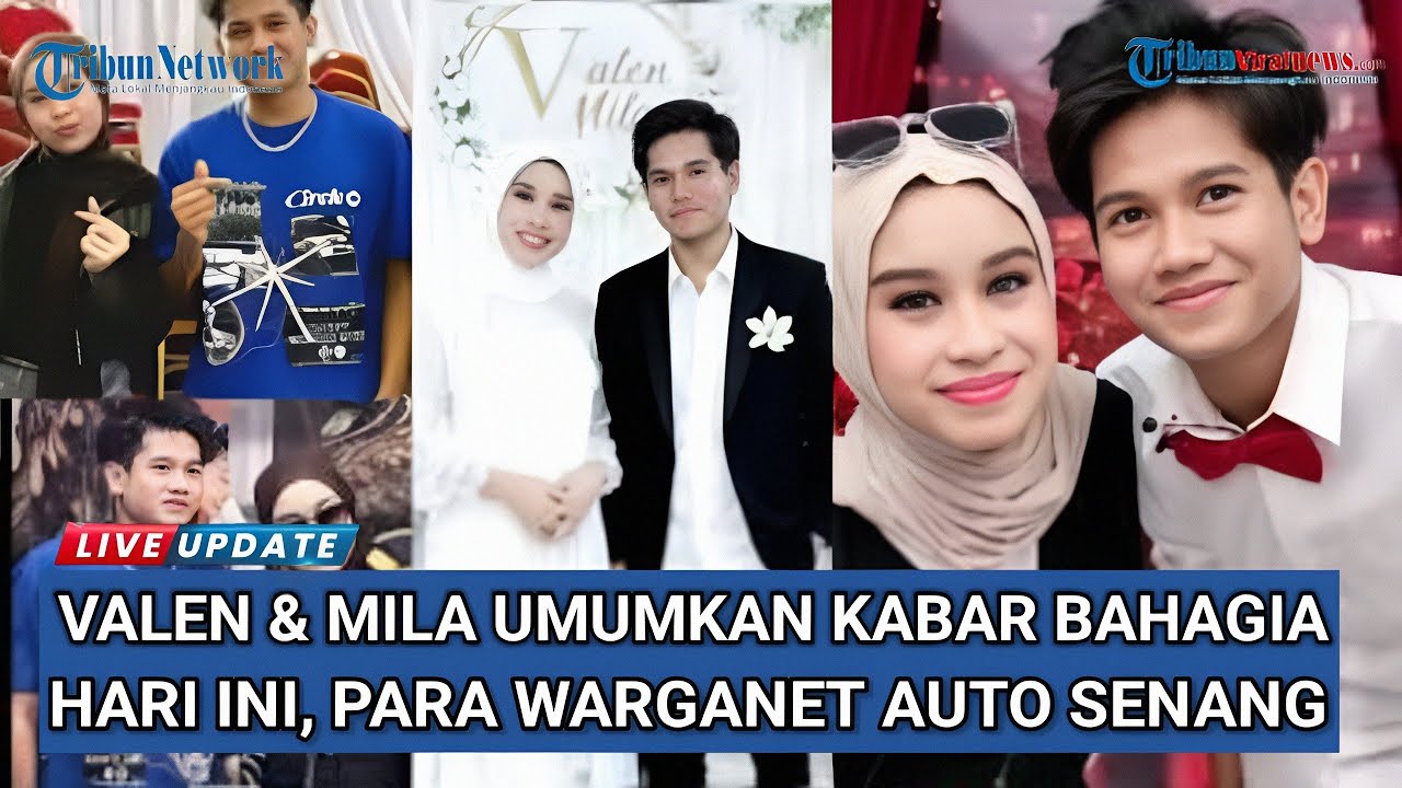 Valen Dan Mila Umumkan Kabar Bahagia Hari Ini, Para Warganet Auto Senang 