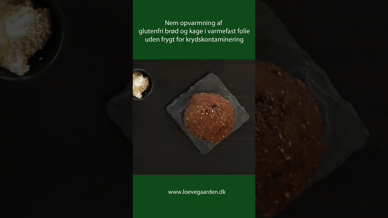 Glutenfri brød og kager i varmefast folie – klar til opvarmning uden bekymring 