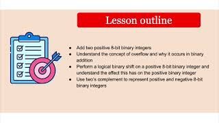 Unit 1 Lesson 4 - Binary addition, overflow, logical shifts and two's complement
