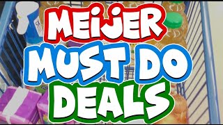 Save BIG at Meijer! 🛒 Best Deals This Week |MEIJER COUPONING THIS WEEK